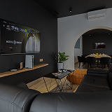 Modern interior of The Choyxona restaurant